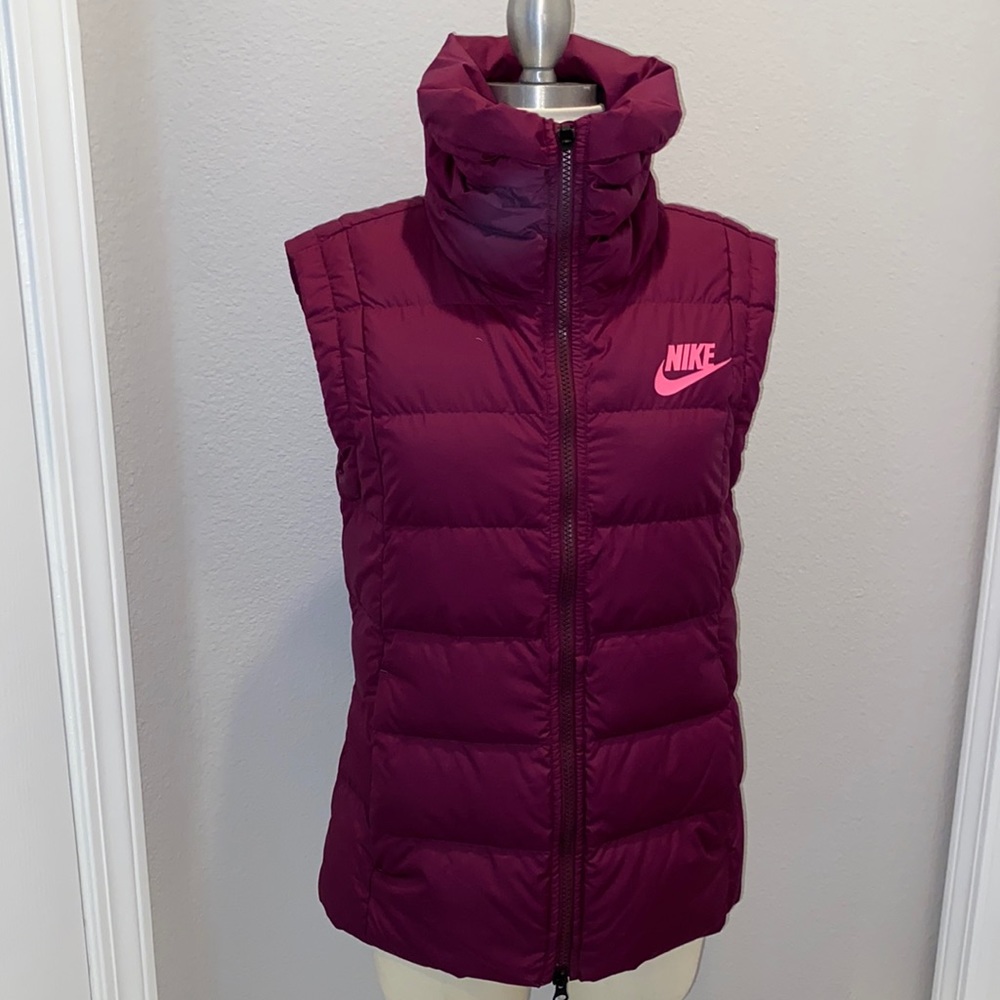 Nike Plum Vest - NWOT! Beautiful color and very stylish!